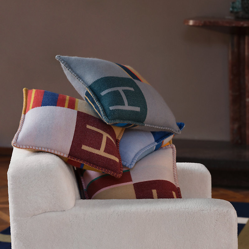 クッション 《アヴァロン・キャブ》 - ブルー | Hermès - エルメス